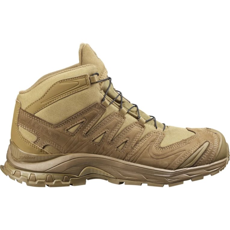 Botas Táticas Salomon Xa Forces Mid Feminino Marrom | PT S64127